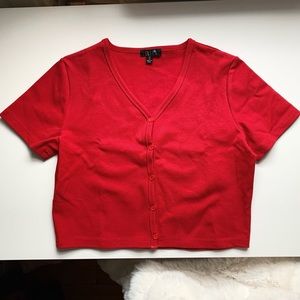 dELiA*s by Dolls Kill OUT OF FAITH CROP TOP